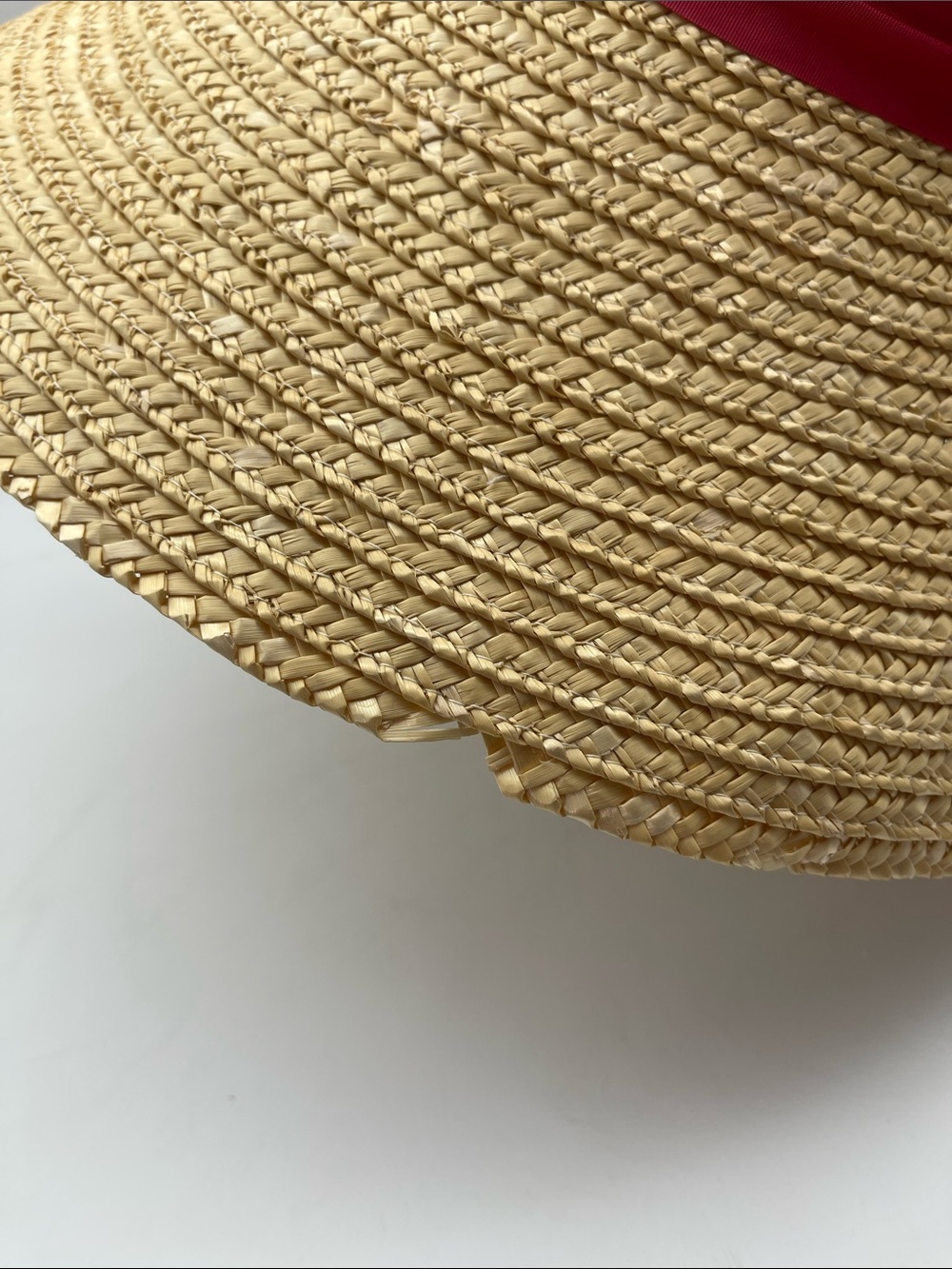 Eugenia Kim Straw Hat Beach Sun Sunhat Ribbon Tie Adjustable - Picture 7 of 12